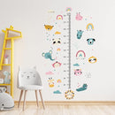 Kids Measuring Height Wall Decals Cute Cartoon Animal Stickers DIY Removable Peel and Stick Kids Room Wall Decoration for Boys and Girls Bedroom Nursey Classroom Playroom Decal by TinyTreasures Baby Boutique