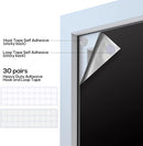 Portable Blackout Shades (118" x 57") 100% Blackout Material Temporary Blackout Blinds/Curtains for Baby Nursery, Bedroom, Window, Dorm Room, Office or Travel Use by TinyTreasures Baby Boutique