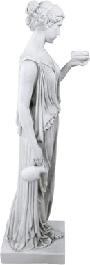 Design Toscano KY71304 Hebe of Youth Garden Statue, Large, Antique Stone