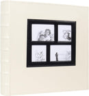 RECUTMS Photo Album 4x6 500 Pockets Photos, Leather Cover Large Picture Albums Holds 500 Horizontal and Vertical Photos for Wedding Family Baby (Beige) by TinyTreasures Baby Boutique