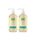 Happy Cappy Baby Shampoo and Body Wash - Eczema Body Wash for Kids, Toddler, Adults, Helps with Dryness, Reduces Itching and Redness, Dermatologist Tested, Fragrance Free - 8 Fl Oz (Pack of 2) by TinyTreasures Baby Boutique