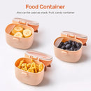 NCVI Baby Formula Dispenser On The Go, Formula Container To Go, Formula Holder for Travel, Outdoor Picnic with Baby Infant, Portable Container for Milk Powder, Snacks, Candy, Fruits (Brown Deer) by TinyTreasures Baby Boutique