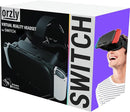 Orzly VR Headset Designed for Nintendo Switch & Switch OLED Console with Adjustable Lens for a Virtual Reality Gaming Experience and for Labo VR - Black - Gift Boxed Edition by TinyTreasures Baby Boutique