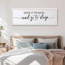 Sweet Dreams Above Bed Wall Decor Art 24"X10" Master Bedroom Over Bed Wall Wood Framed Sign (White) by CozyNest Decor