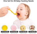 Baby Food Maker Mini Cute and Small Food Processor Puree Blender Grinder Chopper 1.2 Cup Glass Bowl with 6 Blade Electric (Spaceman-White(One Bowl)) by TinyTreasures Baby Boutique