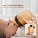 Silicone Natural Breast-Like Bottle with Nipple(10+ Months),8oz，1pack by TinyTreasures Baby Boutique