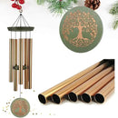 Wind Chimes for Outside,Outdoor Wind Chimes for Mother & Grandma - Large Garden Hanging Decor with Tree of Life Engraving, Perfect for Yard, Home, Christmas, Birthdays by CozyNest Decor