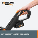 Worx 20V String Trimmer + Turbine Blower + Hedge Trimmer (Batteries & Charger Included) by GreenHaven Gardens