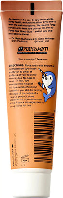 Nano Hydroxyapatite Toothpaste for Kids and Adult (Chocolate - Travel) by CozyNest Decor