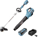 SENIX X5 58V MAX* 2-Piece Cordless Yard Tool Combo Kit with 11“/13" Brushless String Trimmer Weed Wacker,520CFM 3-Speed Leaf Blower,Includes 2.5Ah Battery & Charger (S5K2B1-01) by GreenHaven Gardens