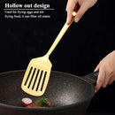 Homquen Gold Kitchen Utensils Set 4pcs, Titanium Gold Plating Stainless Steel Cooking Utensils Set, Kitchen Tools Spatulas Set, Cooking Spoons, Home Essentials Kitchen Gadgets Accessories by CozyNest Decor