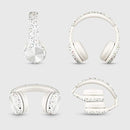 LilGadgets Connect+ Wired Kids Headphones for School with Microphone, Noise & Volume Reducing Over-Ear Headset with Cord, SharePort Technology & SoftTouch Padding, Magical Unicorns Headphones for Kids by TinyTreasures Baby Boutique