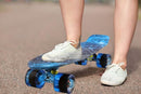 Skateboards Complete 22 Inch Mini Cruiser Retro Skateboard for Kids Boys Youths Beginners by TinyTreasures Baby Boutique