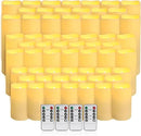 60-Pack LED Flameless Candles with Remote Control - Perfect for Home, Parties, and Special Occasions - Create a Magical Ambiance Effortlessly(Three Sizes) by CozyNest Decor
