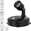 Cordless Spotlight Battery Operated, LED Plant Light, Dimmable Accent Light with Remote, Indoor Display Up Lighting for Picture Photo Tree Dartboard Wall Decor Painting Artwork Portrait by CozyNest Decor