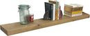 joelsantiques 42 Inch Wooden Floating Shelves for Wall - 42x6x2 in - Made of Natural Wood - Long Heavy Duty Rustic Wall Shelves for Bedroom - Perfect for Living Room, Kitchen - Natural by CozyNest Decor