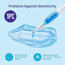 WhiteBite Pro Teeth Whitening Pens for Sensitive Teeth – 4 Pens Total (1 Blue Gel Pen for Sensitivity Relief), 35% Carbamide Peroxide Gel, Fast Whitening Results, Enamel-Safe, Travel-Friendly by CozyNest Decor