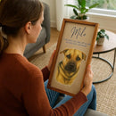 Dog photo Memorial photo Dog picture frame Animal picture frame Pet lost gift Gift for pet owner (Animal memorial) by TinyTreasures Baby Boutique