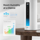 Dreo 6L Humidifier Large Room, Warm & Cool Mist Humidifiers for Bedroom, 60H Runtime, 12H Timer, Top Fill, Humidity Indicator Light, Baby, Plants, Easy Clean, HM713 by TinyTreasures Baby Boutique