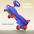 Kids Electric Ride On Car 12V - Electric Wiggle Car with Rechargeable Battery, LED Lights & Music,Anti-Rollover for Boys Girls Ages 3-8, Indoor/Outdoor Toy Vehicle up to 150 lbs by TinyTreasures Baby Boutique