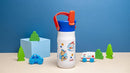 Zak Designs Harmony PAW Patrol Kid Water Bottle for Travel or At Home, 14oz Recycled Stainless Steel is Leak-Proof When Closed and Vacuum Insulated (Chase, Marshall, Skye, Rubble, Everest, Zuma) by TinyTreasures Baby Boutique