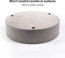 Simon Brothers Concrete Fruit Bowl and Tray Set for Kitchen Counter - Large Decorative Bowls for Home Decor - Modern Key Bowl for Entryway Table - Key Holder and Vanity Tray by CozyNest Decor