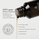 Aromaplan Hotel Scents Santal, 1.7 Fl Oz (50 ml)- Home Luxury Aroma & Hotel Fragrance Essential Oil- Hotel Essential Oil for Aromatherapy- USA Made, Bolder Aroma & Longer Lasting by CozyNest Decor