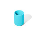 Avanchy Silicone Training Sippy Cup with Straw Lid – Tiny Cup for Babies 6+ Months to Toddlers 1 Year Old – 5 oz Infant Water Cup for Baby Led Weaning, Blue by TinyTreasures Baby Boutique
