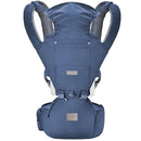 Baby Carrier, 3-in-1 Baby Carrier Newborn to Toddler with Hip Seat (Ergonomic M Position) for 0-36 Month/7-45lbs, Adjustable Size for Enhanced Lumbar Support, Perfect for On-The-go, Blue by TinyTreasures Baby Boutique
