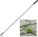 Crack Weeder, Stainless Steel Manual Crevice Weeding Tool, Long Handle Weed Grabber Remover, L-Shaped Manual Weeder Puller, Durable Crevice Weeding Tool for Sidewalk Garden Patio Lawn by GreenHaven Gardens