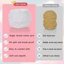 Crochet Animal Kit – 10in Big Adorable COW, Amigurumi Crochet Kit For Intermediate Advanced Level, Kids Knitting Kit With Detailed Videos Tutorials, Yarn, Crochet Hook, Best Gift For Crochet Lovers by TinyTreasures Baby Boutique