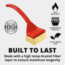Grill Rescue BBQ Replaceable Scraper Cleaning Head, Bristle Free - Durable and Unique Scraper Tools for Cast Iron or Stainless-Steel Grates, Barbecue Cleaner (Non Scraper Brush) by GreenHaven Gardens