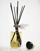 LOVSPA Reed Diffuser Set, Baltic Amber Scented Oil Diffuser with Sticks, Home Fragrance Accessories for Bathroom Shelf Decor, Aroma Diffusers for Home or Office Fall Decor, USA Made by CozyNest Decor
