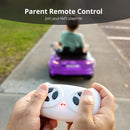 Electric Car for Kids, Licensed Audi 6V Kids Ride on Car Toy for Toddlers with Remote - Purple by TinyTreasures Baby Boutique