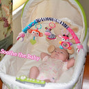 Crib Mobile for Girls, Baby Arch Mobile for Bassinet with Universal Clamps, Versatile Toy Bar for Bouncer Arch Toy 0-3 Months, Babies Gril Mobile Toys 0-6 Months Car Seat Stroller Toys by TinyTreasures Baby Boutique