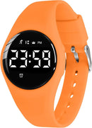 Kids Watches for Girls Boys Digital Sport Watch with Step Counter Pedometer Vibration Alarm Clock, No App Waterproof Fitness Tracker Kids Watch Boys Girls Teens Students Ages 5-16 by TinyTreasures Baby Boutique