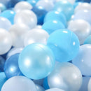 GOGOSO Ball Pits Balls for Toddlers Pack of 50 100 200 Plastics Shape Ball Non-Phthalate Non-BPA Non-Toxic 2.2-Inch Crush Proof Play Balls by TinyTreasures Baby Boutique