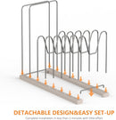 Reusable Bag Drying Rack,Silicone Bag Drying Rack,Plastic Bags Dryer Rack,Dryer Rack for Silicone Storage Bags,Draining Stand Holder for Cups,Bottles,Pan Lid&Cutting Board Organizer by TinyTreasures Baby Boutique