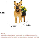 German Shepherd Dog Planter Plant Pots,Cute Garden Dog Flower Planter,Dog Planters Birthday Gifts for Women,Office,Indoor/Outdoor Decor(9.45 * 5.51 * 13.82in) by GreenHaven Gardens