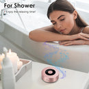 XLEADER Mini Bluetooth Speaker (Gift Box Packed) Portable Speakers Bluetooth Wireless with Micro SD/Mic/Aux Input, Touch Screen, 12H Playtime, Cute Pink Small Speaker for iPhone Laptop Shower Office by TinyTreasures Baby Boutique