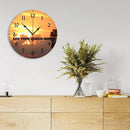Generic Custom Wall Clock Personalized Clocks with Photo Text Logo Silent Non Ticking Round Decoration for Kitchen Creative, 10inch-25cm by TinyTreasures Baby Boutique