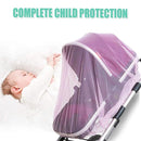 Durable Baby Stroller Mosquito Net (2 Pack) - Universal Elastic Edge Mesh Cover for Bassinets, Cradles, Playards, Car Seats & Mini Cribs | Breathable Travel Essential Newborn Protection (Pink) by TinyTreasures Baby Boutique