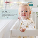Tealbee Dreamsuit: Toddler Sleep Sack with Feet 2T 3T - 1.5 TOG Winter Baby Wearable Blanket for Walkers - Rayon made from Bamboo, Organic Cotton Sleep Bag - Cookies by TinyTreasures Baby Boutique