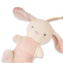 Itzy Ritzy Pacifier & Lovey Set - Natural Rubber Pacifier with Stuffed Animal Lovey - Detachable Plush Bunny Binky Holder & Coordinating Natural Rubber Binky, Ideal for Ages 0-6 Months (Bunny) by TinyTreasures Baby Boutique