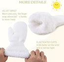 PESAAT Baby Girl Mittens Fleece Toddler Boy Mittens Warm Kids Winter Gloves Unisex Cold Weather Baby Gloves by TinyTreasures Baby Boutique
