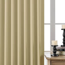 Joydeco Custom Blackout Curtains for Bedroom, 1 Panel Room Darkening Curtains & Drapes for Living Room Window Rod Pocket Back Tab (Custom Size,Beige) by TinyTreasures Baby Boutique