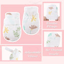 Newborn Baby Mittens Infant No Scratch Gloves Cotton Mitts for Baby Girls Boys by TinyTreasures Baby Boutique