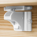 Vmaisi Adhesive Magnetic Cabinet Locks (12 Locks and 2 Keys) by TinyTreasures Baby Boutique