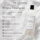 The Laundress Whites Detergent, Concentrated Laundry Detergent Liquid, Whiten & Brighten Clothes, Tough on Stains, Classic Scent, 32 oz. (Pack of 2)