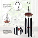 ASTARIN Personalized Wind Chimes Outdoor Deep Tone,35'' Customized Memorial WindChimes for Loss of Loved One,Melody Wind Chime Unique as Sympathy Gift,Home Décor for Garden by CozyNest Decor
